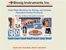 Tablet Screenshot of biosig.net